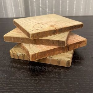 Handcrafted Wood Coasters